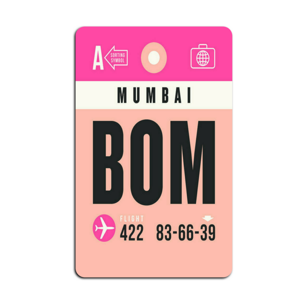 EZLINK-luggage-tag-bom-mumbai-india-