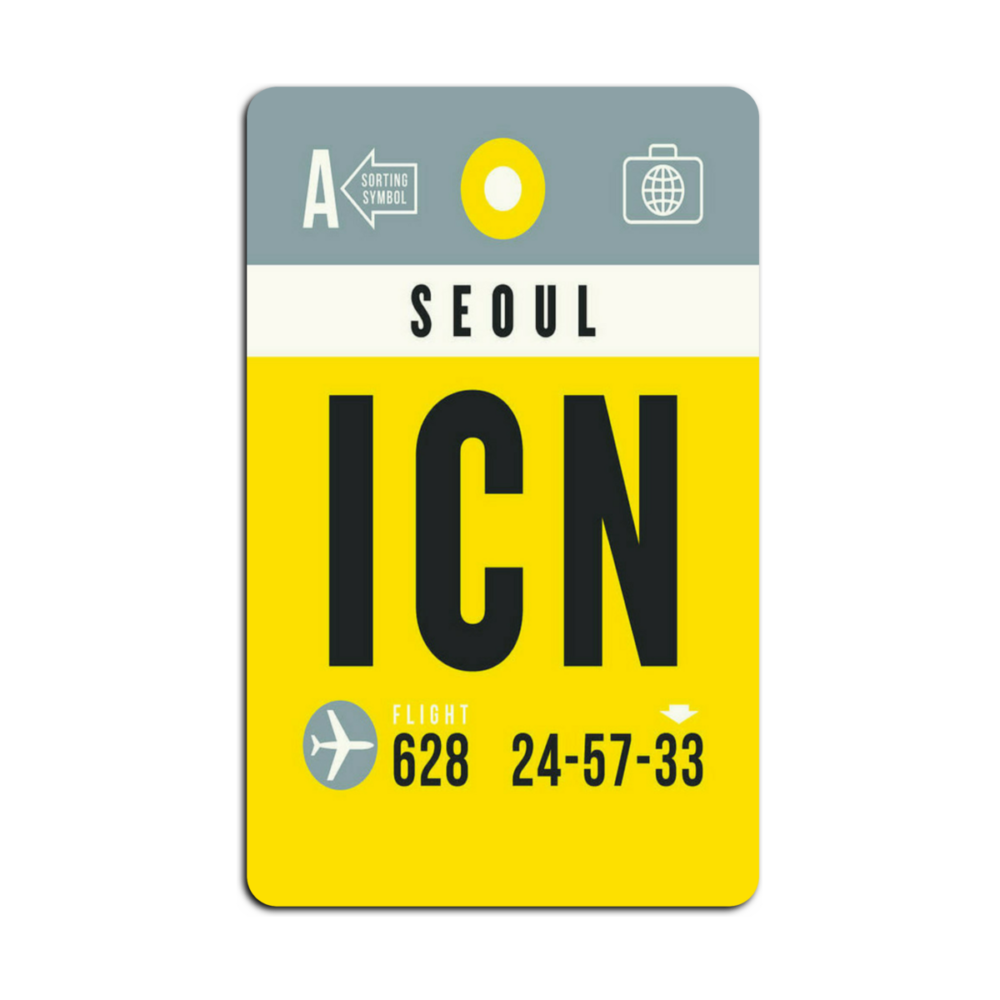 EZLINK-luggage-tag-icn-seoul-south-korea-